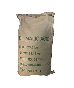 Яблучна кислота 25 кг