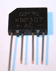 Діодний міст KBP307 (3A;1000V)