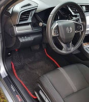3D килимки EvaForma в салоні Honda Civic X '17-21 