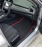 3D килимки EvaForma в салоні Honda Civic X '17-21, 3D коврики EVA 3