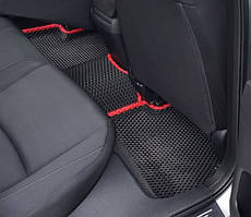 3D килимки EvaForma в салоні Honda Civic X '17-21, 3D коврики EVA 5