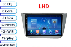 Junsun 4G Android магнітола для Seat Altea 5P 2004-2015 Toledo 5P III 3 2004-2009 2ГБ+32+4G