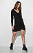 Розміри: S | Модне молодіжне жіноче плаття, чорне, фото 2