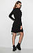 Розміри: S | Модне молодіжне жіноче плаття, чорне, фото 3