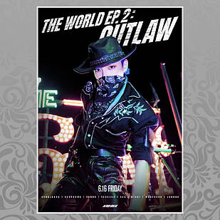 Плакат А3 K-Pop Ateez 017