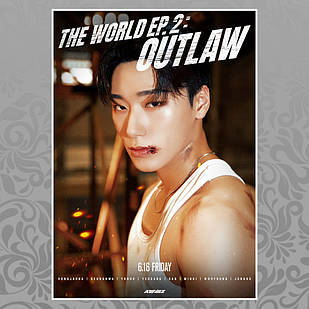 Плакат А3 K-Pop Ateez 020