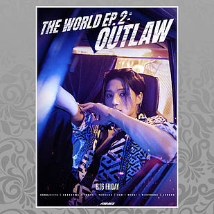 Плакат А3 K-Pop Ateez 022