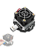 Регульоване USB навантаження Atorch 65 Вт, електронний резистор з вентилятором, тестер живлення