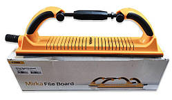 Рубанок пластиковий із регулювальною кривиною Mirka, 70х400мм 53 отвори