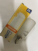 Лампа накаливания матовая Osram 230v 25w (special) SPS T29/100 FR25 E14