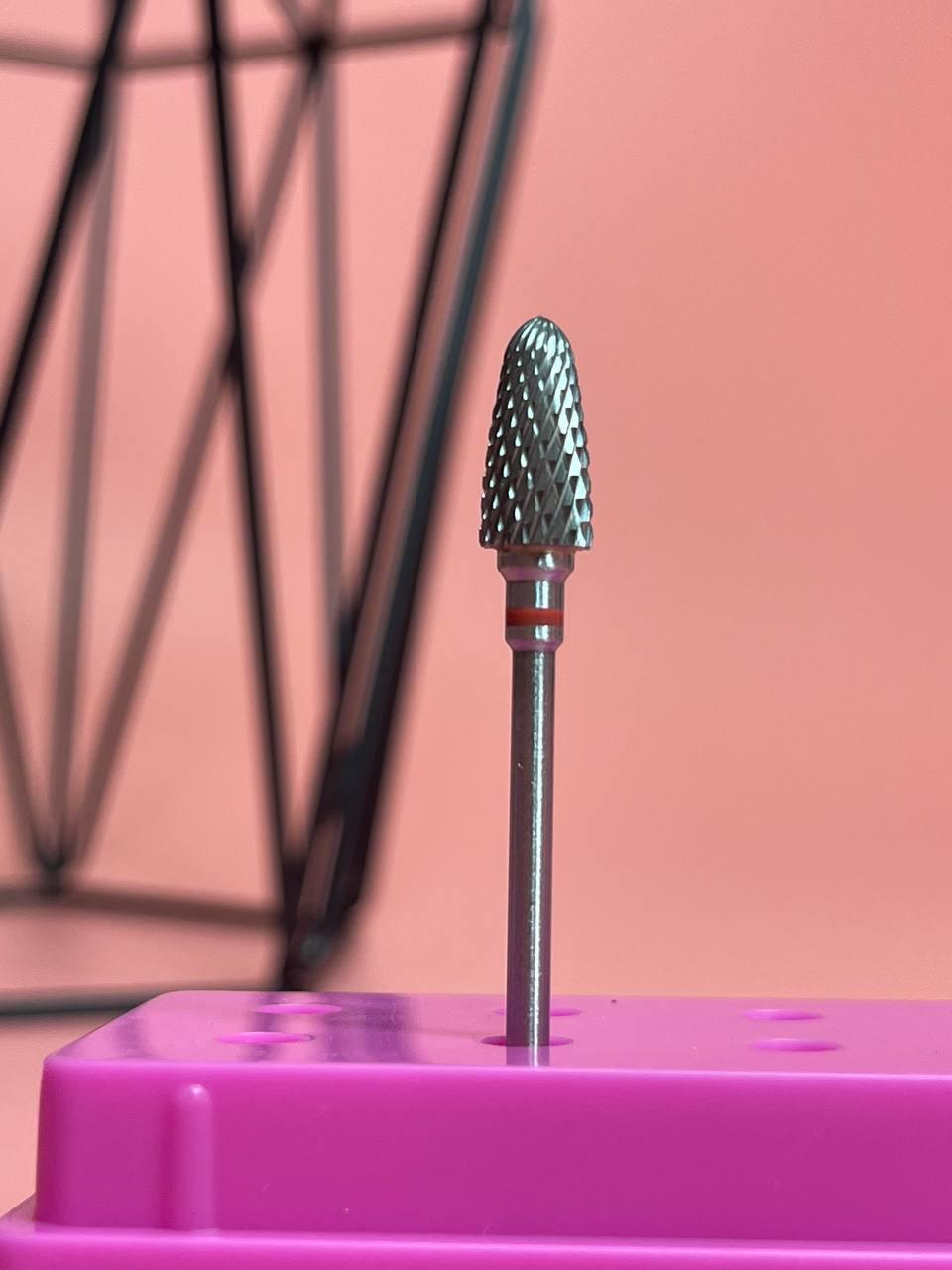 Твердосплавна фреза для зняття матеріалу, кукурудза червона HABIBI, фото 1