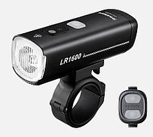 Світло переднє Ravemen LR1600 USB 1600 Люмен чорний (6970232530627)