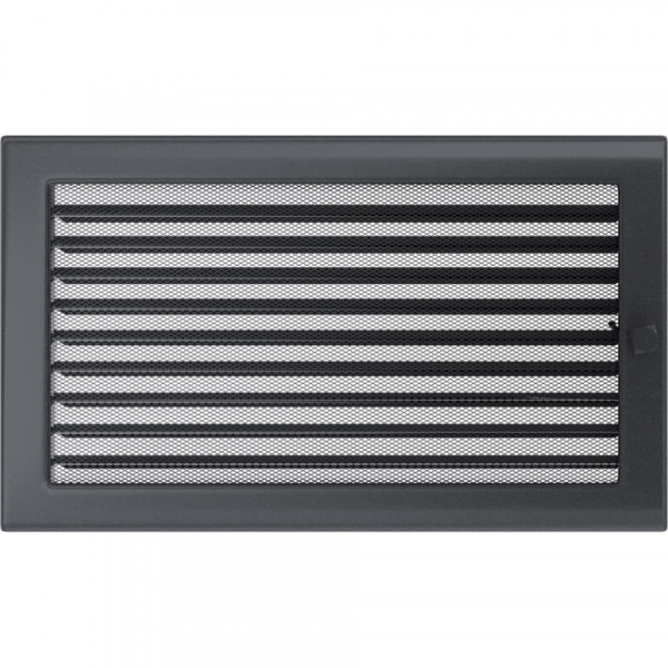 Решітка графітова з жалюзями 22x37