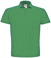 Тениска поло мужская зеленая