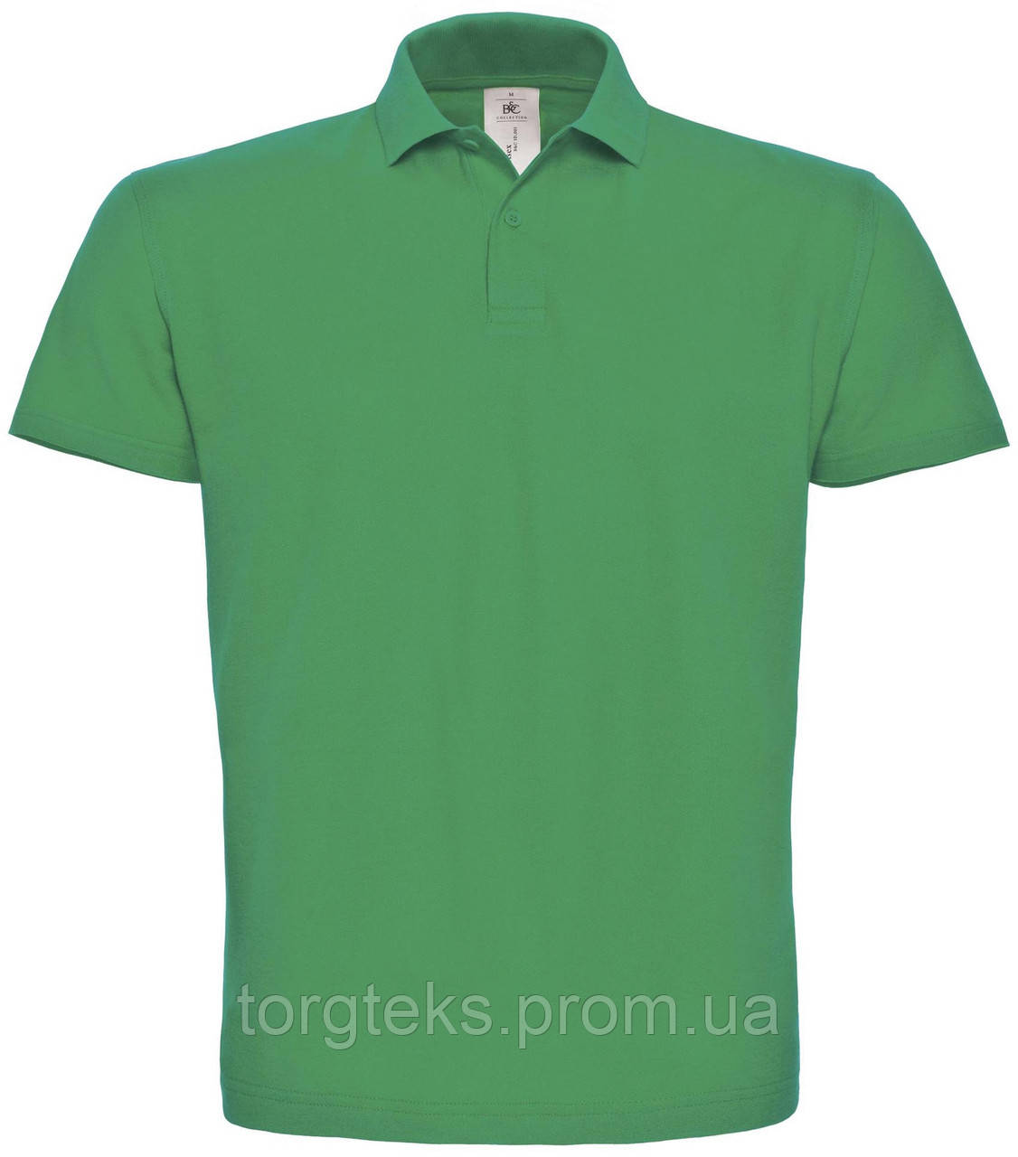 Тениска поло мужская зеленая - фото 1 - id-p1908762439