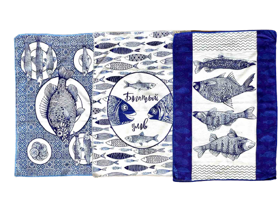 Рушники кухонні суперм'які р. 60см х 40см. Від 6 шт. по 30 грн, фото 1