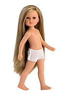 Кукла с Длинными Волосами Llorens "Голышка" Испанская Виниловая Кукла Grace 3003