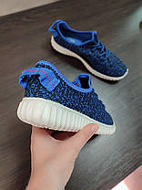 ЗНИЖКА! 38р (24.5 см) Літні кросівки Yeezy Boost BLUE ізі буст, фото 3