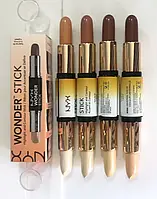 Олівець коректор NYX Wonder Stick (2 відтінки на 1)