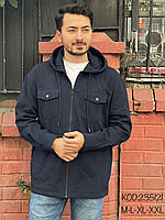 Кофта мужская стильная на молнии с капюшоном р-ры M-2XL(6цв) "MONCLER" недорого от прямого поставщика