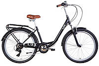 Велосипед 26" Dorozhnik LUX AM 2022 (черный (м))