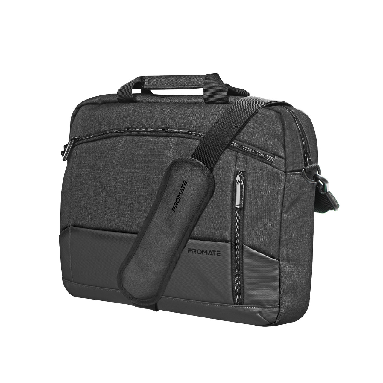 Сумка для ноутбука Promate Satchel-MB 15.6" Black (satchel-mb.black)