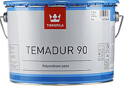 Фарба Tikkurila Temadur 90 TCL для металу атмосферостійка 7,5 л + 1,5 л затверджувач