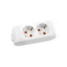 Колодка VIKO Multi-Let 2 гнізда із заземленням