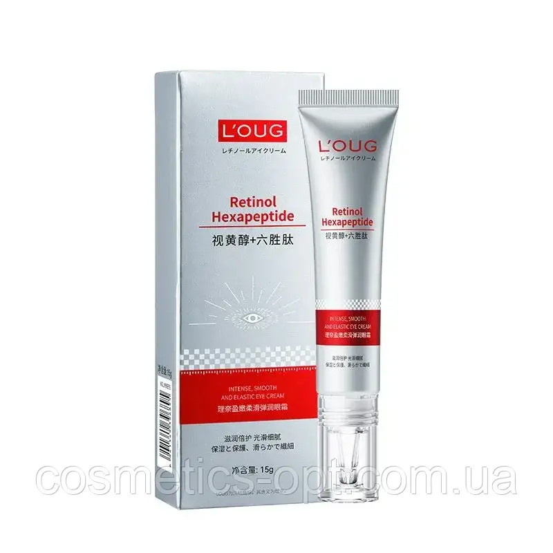 Крем для контуру очей з ретинолом L'oug Retinol, 15 g