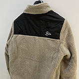 Куртка демісезонна чоловіча хутряна Тедді стійка XL беж, фото 4