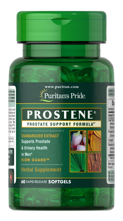 Простеин / Prostene Prostate Support Formula 60 softgels Puritan's Pride USA