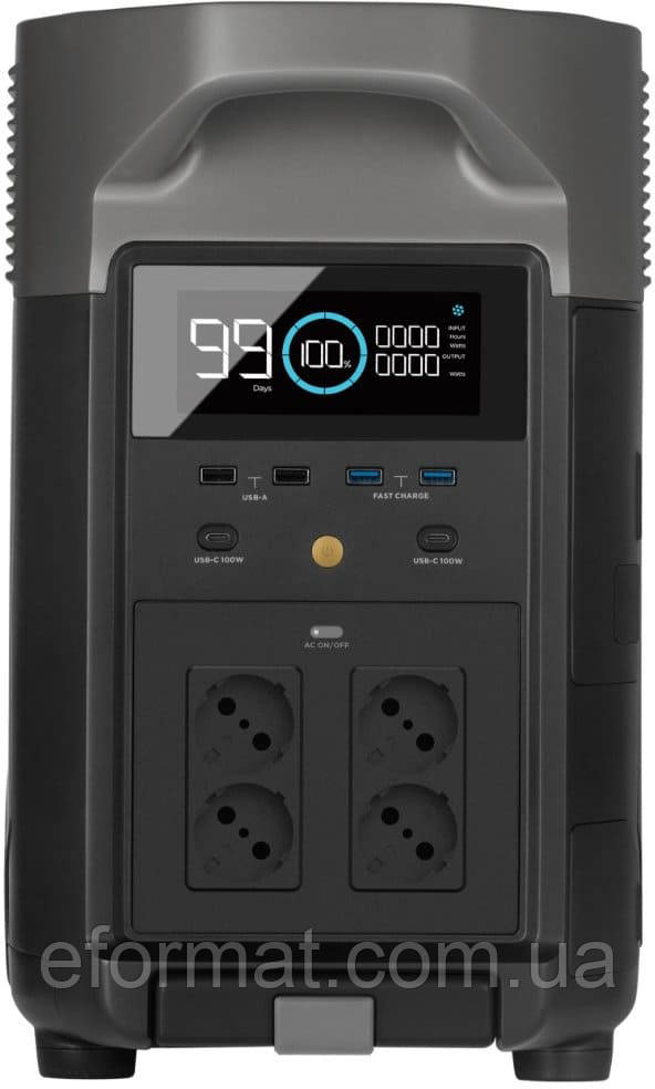 Зарядна станція EcoFlow DELTA Pro