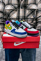 Мужские кроссовки Nike Air Force 1 What The LA (разноцветные) стильные молодёжные осенние кеды I1000
