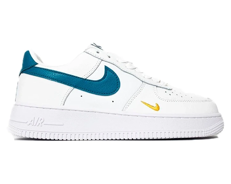 Nike Air Force 1 Low Nike Air Force 1 Blue Swoosh 36 sale ID