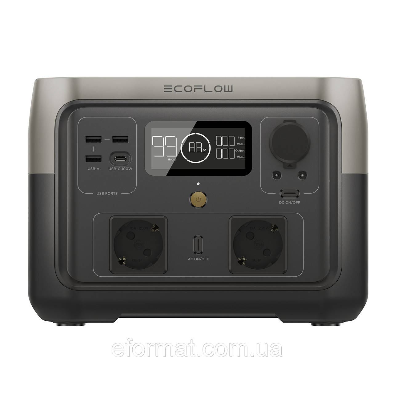 Зарядна станція EcoFlow RIVER 2 Max (512 Вт · год) - Switzerland Version