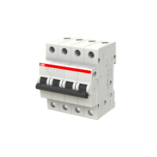 SH204-C10 автомат 4п 10А "С" 6кА Compact Home