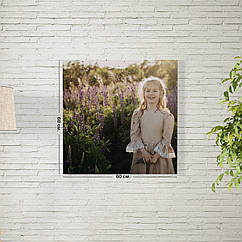Друк фото на полотні / Холст матовий, 60х60 см.