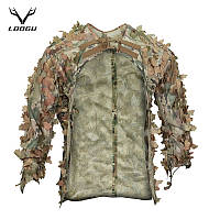 Маскувальна накидка Ghillie Suit Breathable Tacticals Military Combat Clothes мультикам