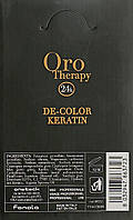 Осветляющий порошок с кератином, голубой - Fanola Oro Therapy Color Keratin (434723-2)