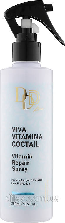 Восстанавливающий спрей для волос "Сила витамин" - Clever Hair Cosmetics 3D Line Viva Vitamina Coctail Repair - фото 1 - id-p1914009655