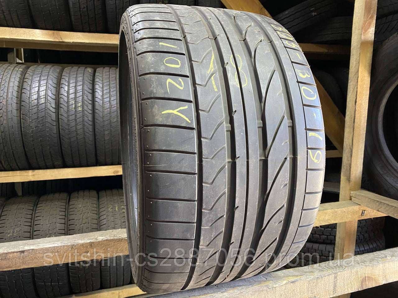 Розпаровка 305/30R19 Bridgestone Potenza RE 050A 18рік 6,5мм