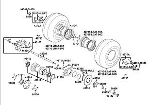 Оригінальні запчастини квадроциклів Kymco