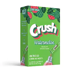 Порошковий напій Crush Watermelon On the go 6 sticks без цукру 15g