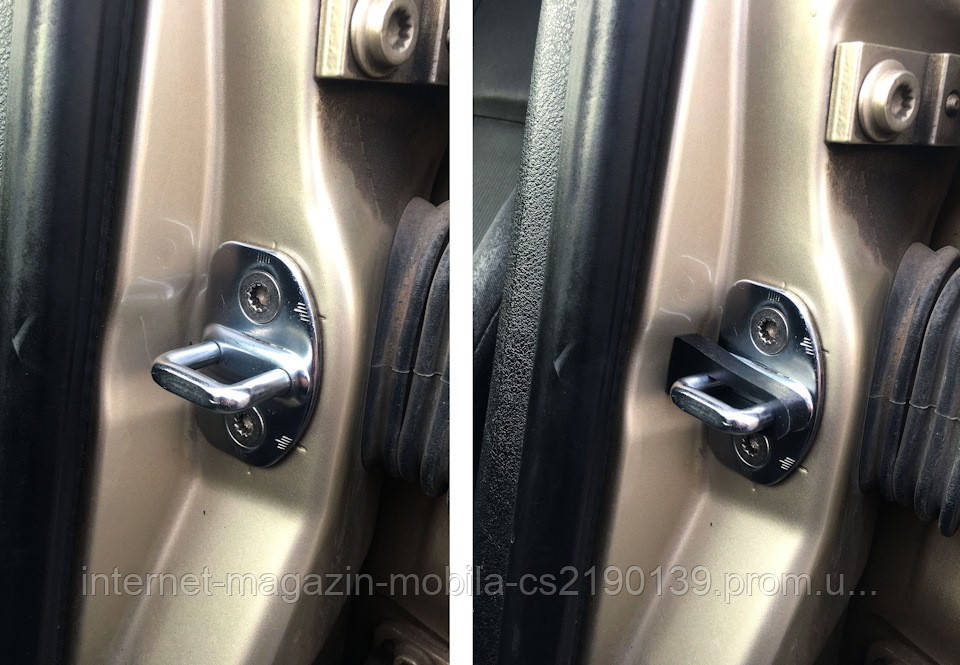 Упор (демпфер, накладка) замка дверей MITSUBISHI Outlander XL (4 двери) - фото 3 - id-p1896140329