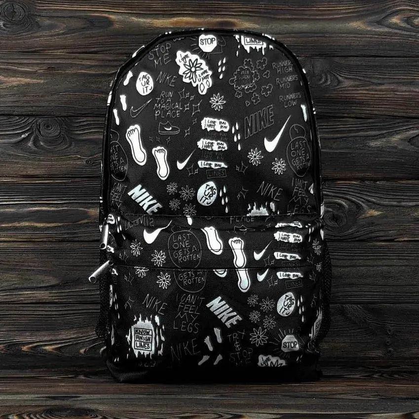Рюкзак чоловічий жіночий міський спортивний з принтом Nike non-stop портфель найк стильний шкільний