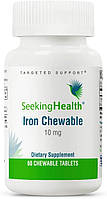 Seeking Health Iron Chewable / Железо жевательное 10 мг 60 шт.
