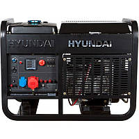 Генератор дизельный с увеличенным моторесурсом Hyundai DHY 12000LE-3 11кВт 25л LED-дисплей черный