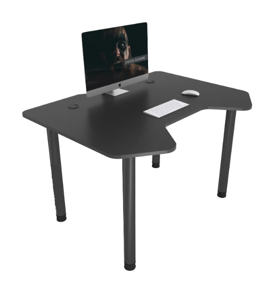 Сучасний комп'ютерний стіл 120 см Ігровий стіл для комп'ютера геймерський COMFORT Joystic чорний