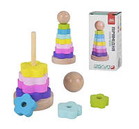 Дерев'яна пірамідка Fun Game 18483 (1865)