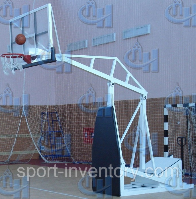 Стійка баскетбольна мобільна складна винос 2,25 м